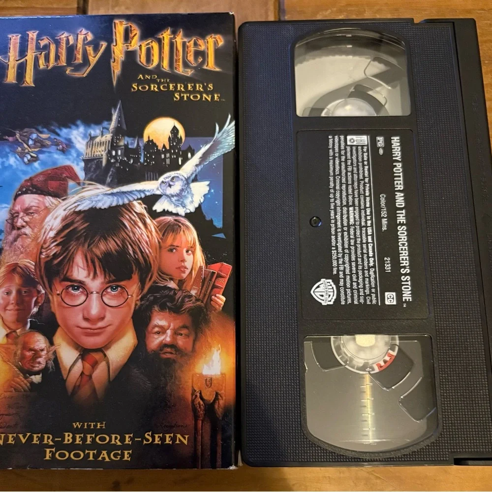 Harry Potter and the Sorcerer's Stone VHS